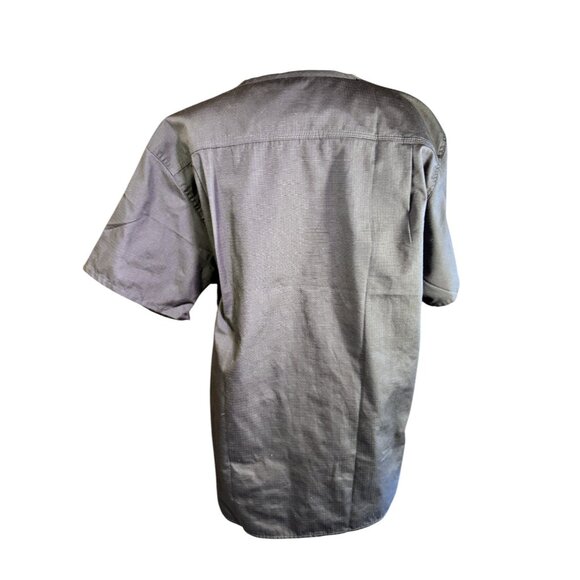 Carhartt Men Scrubs M Classic Fit Ripstop V-Neck Pockets Durable Blend Gray - Picture 10 of 11